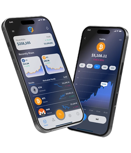 Nalviros Mobile Crypto Trading App